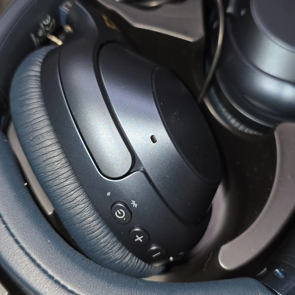 (C2) E600Pro Headphones Hybrid Active Noise Cancelling, Wireless Bluetooth